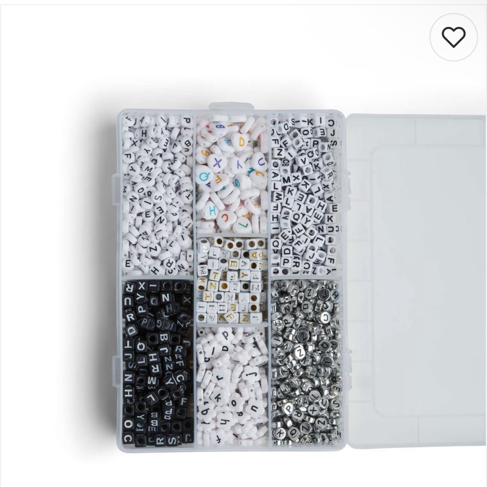 13oz Alphabet Assorted Bead Box Kit by POP!